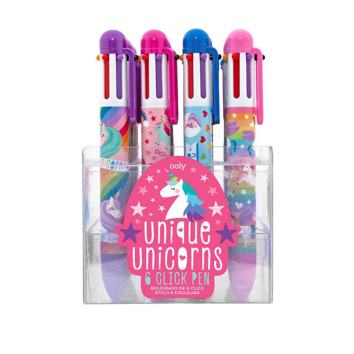 6 Click Pen | Unique Unicorn