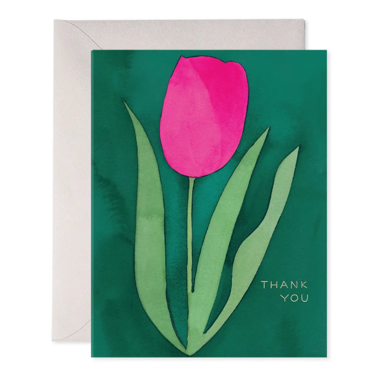 Greeting Card | Pink Tulip Thank You