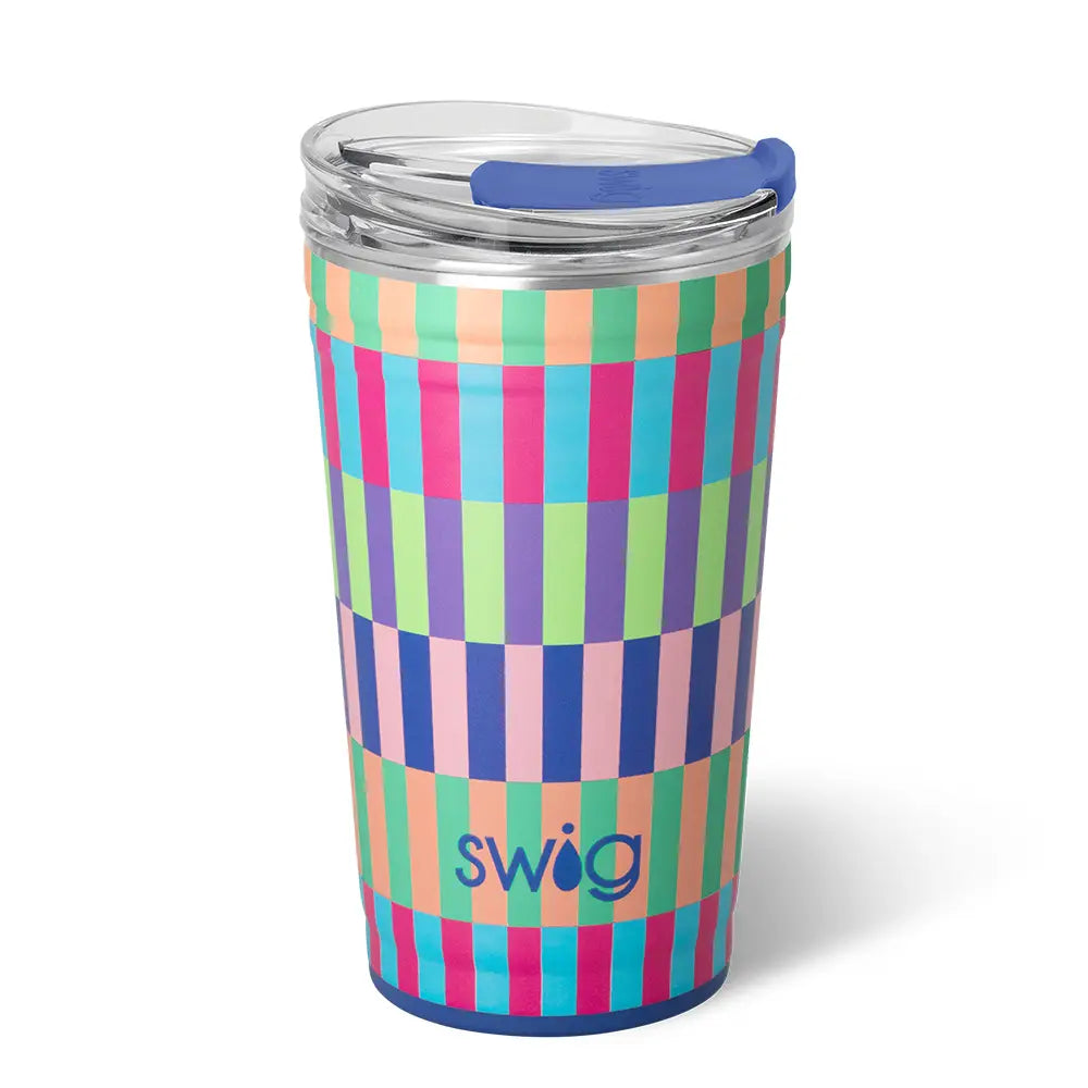 24oz Party Cup | Brite Stripe