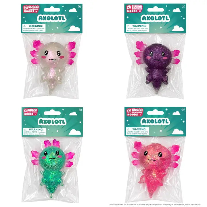 Sugar Skwisheez Axolotl | Assorted Styles