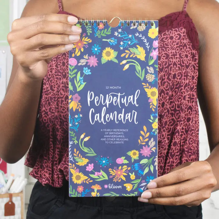 Perpetual Calendar | Seasonal Florals