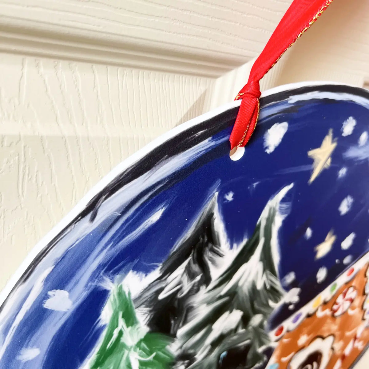 Door Hanger | Winter Snowglobe
