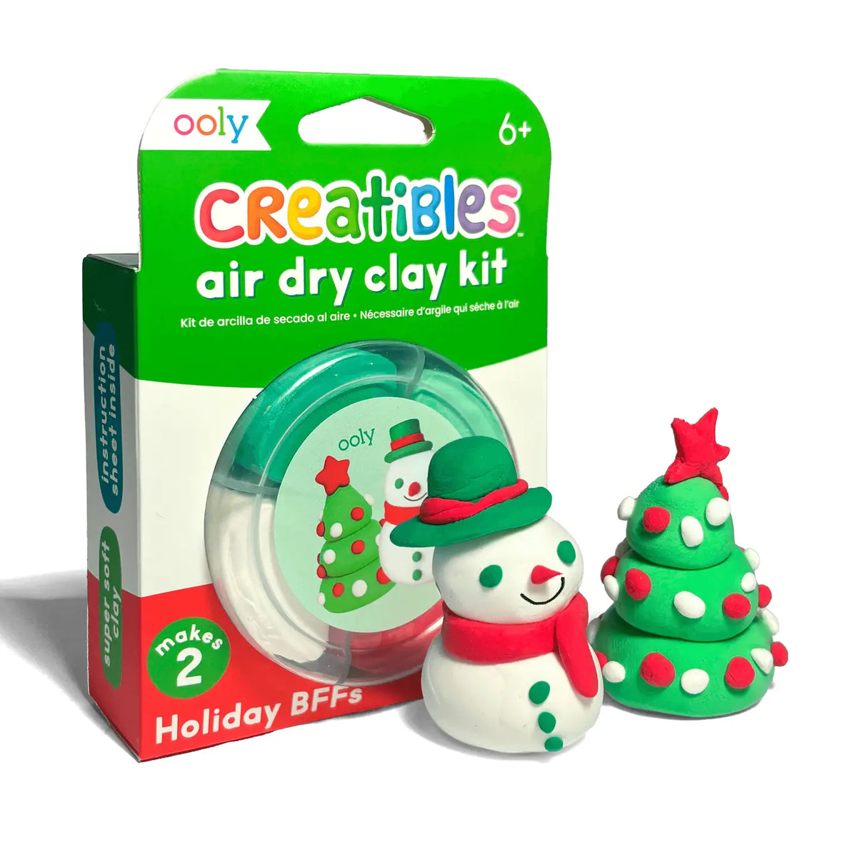 Creatibles Air Dry Clay Kit | Holiday Bffs