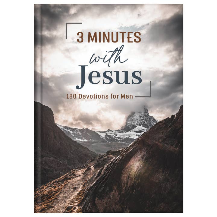 3 Minutes with Jesus: 180 Devotions for Men