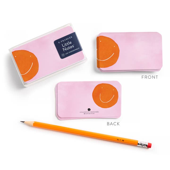 Little Notes | Orange Smiley