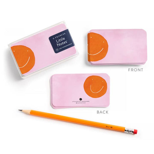 Little Notes | Orange Smiley