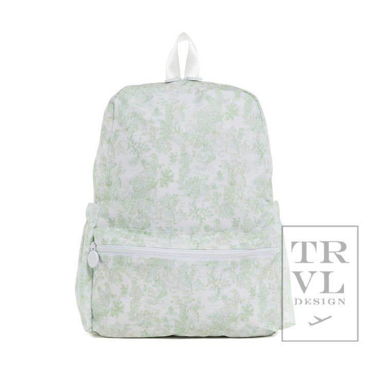 Backpack | Bunny Toile Green