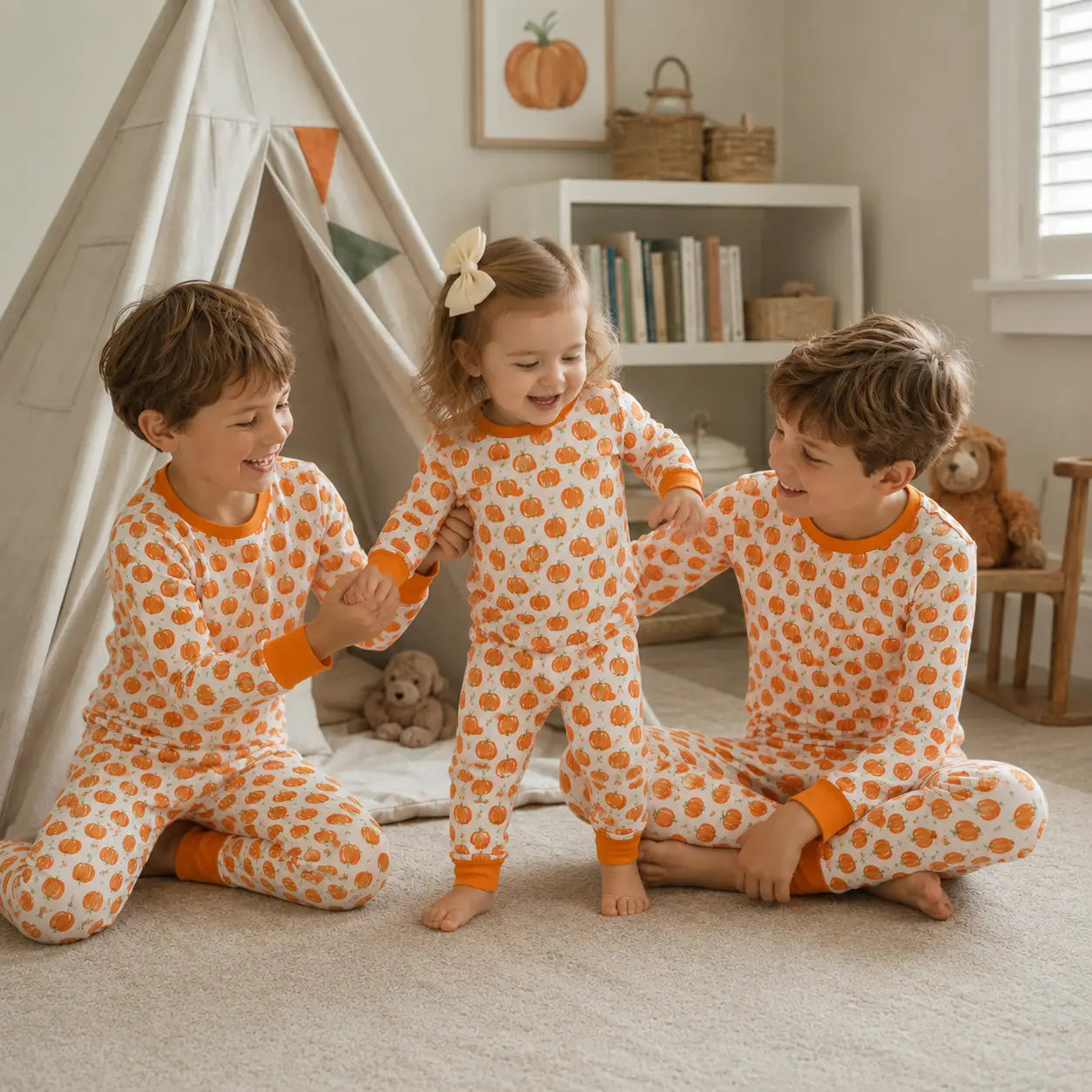 Pumpkin Grove Long Pajamas