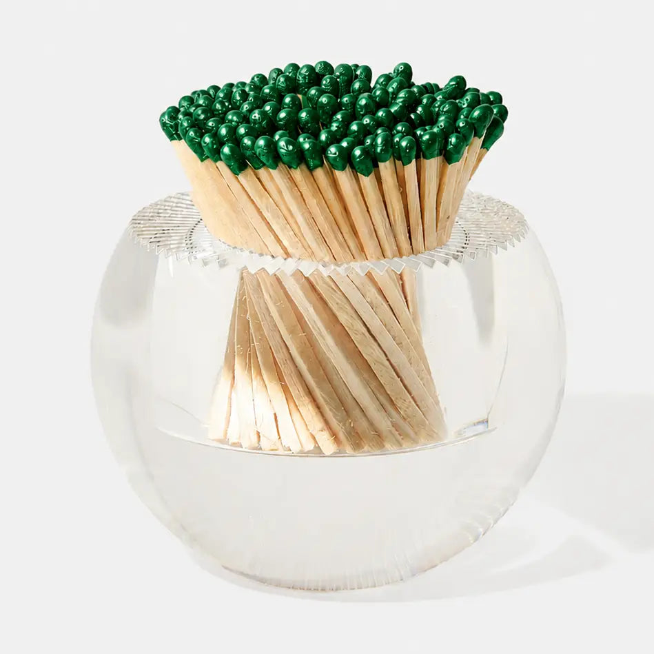 Round Match Striker | Metallic Green Matches