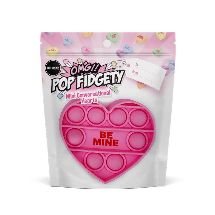 Mini Pop Fidgety | Valentine's | Hearts