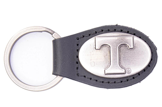 Black Leather Keychain | Tennessee