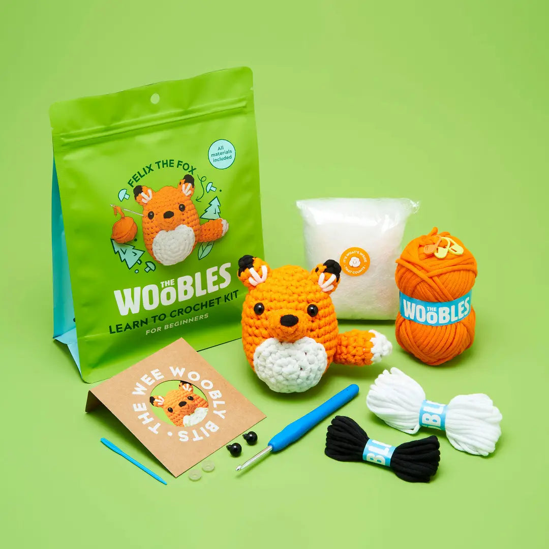Beginner Crochet Kit | Felix the Fox