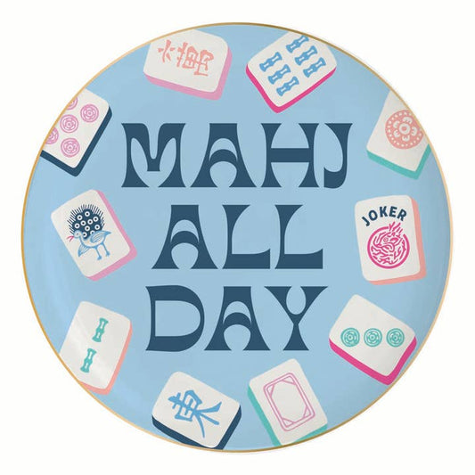Ceramic Trinket Dish | Mahj All Day