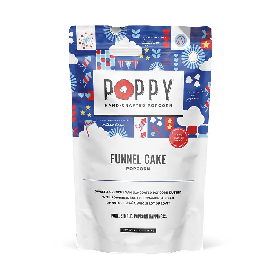 Funnel Cake Poppy Popcorn