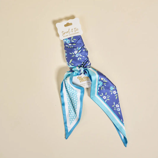 Twirl & Tie Scarf Accessory | Endless Daydream Navy