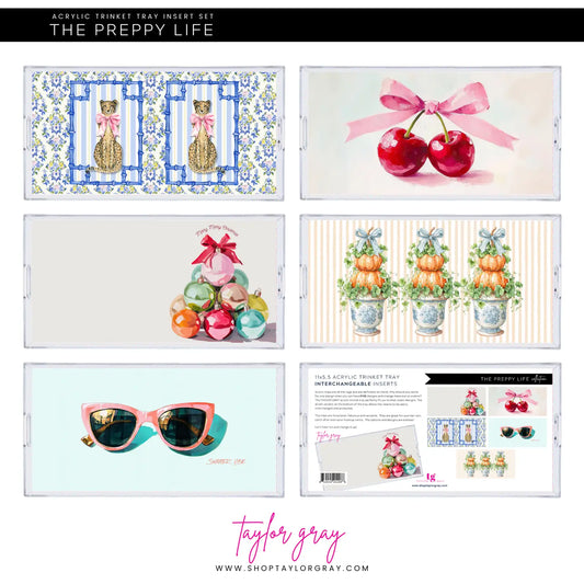 Acrylic Trinket Tray Inserts | Preppy Life