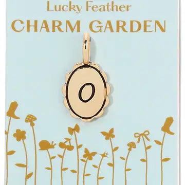 Charm Garden | Scalloped Initial | Assorted Letters