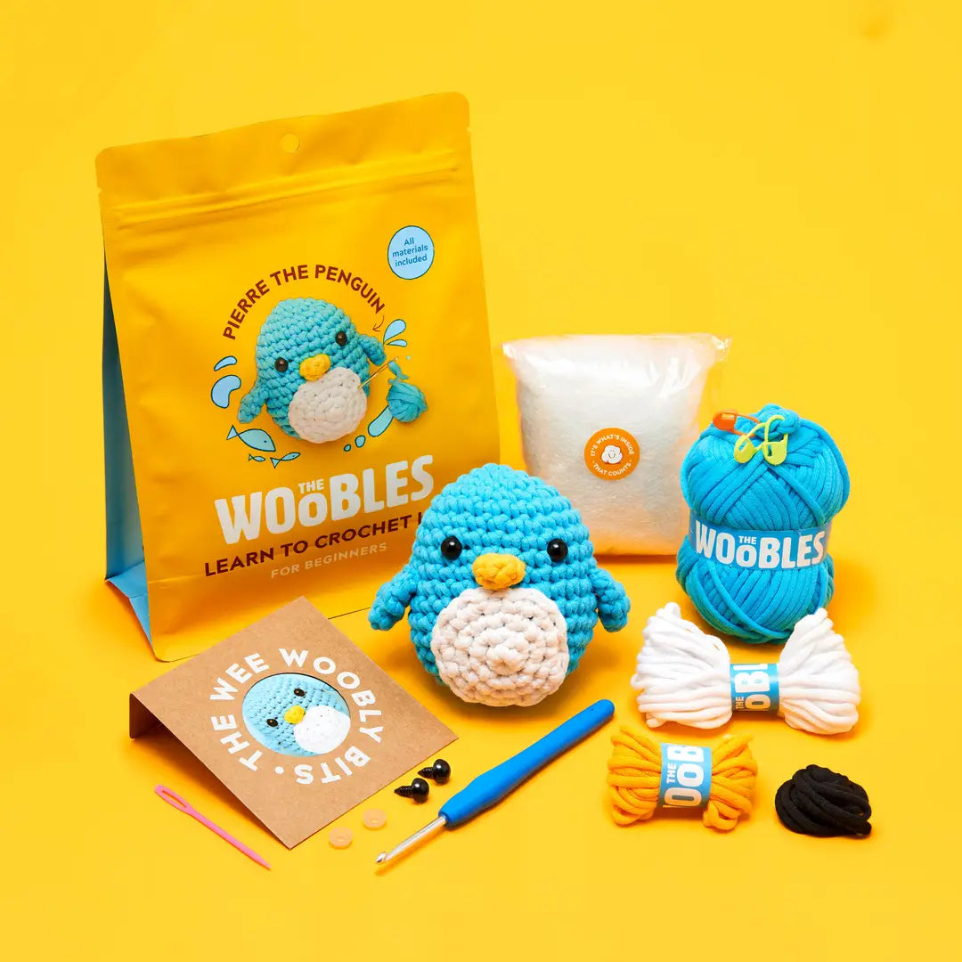 Beginner Crochet Kit | Pierre the Penguin