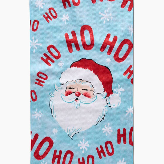 Tea Towel | Merry Santa Claus