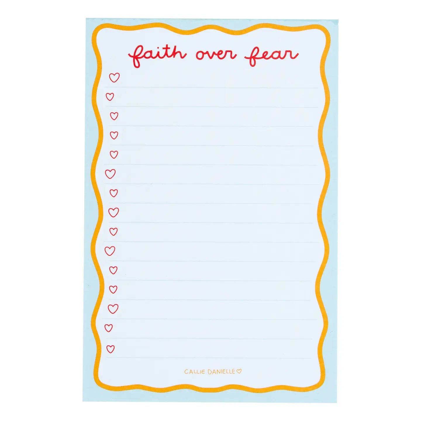 Faith Over Fear | Notepad