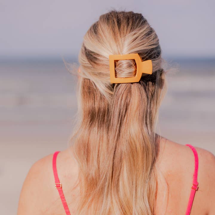 Teleties Flat Square Hair Clip | Mango For It! | Assorted Sizes