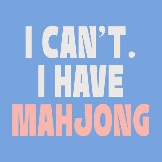 Cocktail Napkins | I Have Mahjong