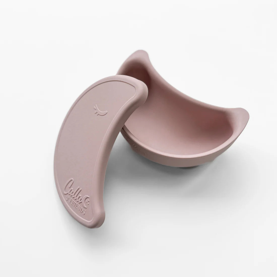 On Cloud 9 Moon Suction Bowl | Petal Pink