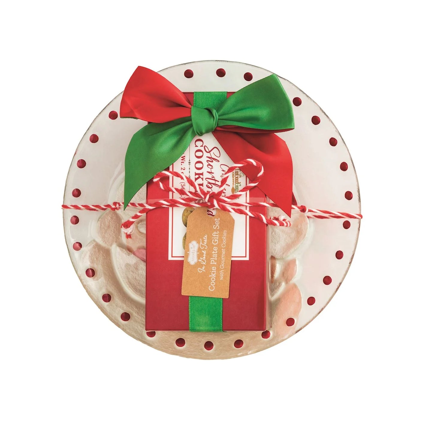 Gourmet Santa Cookie Plate