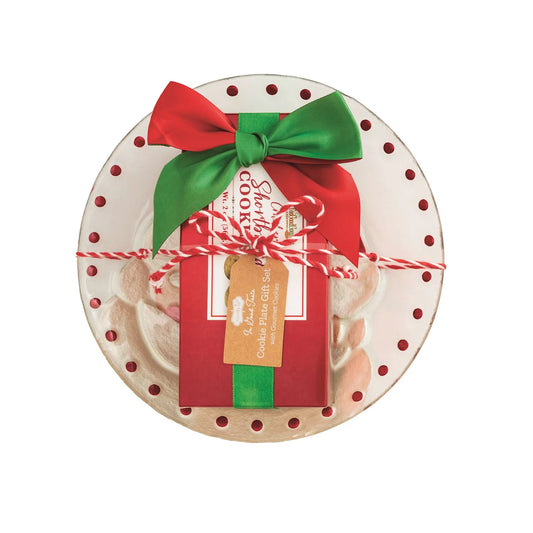 Gourmet Santa Cookie Plate