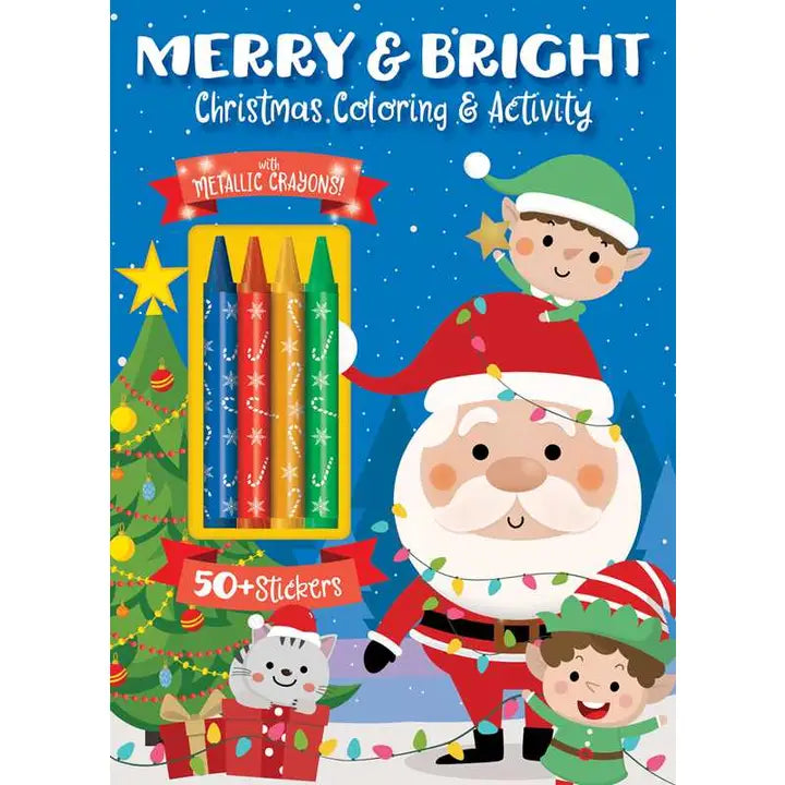 Coloring & Activity Book | Merry & Bright