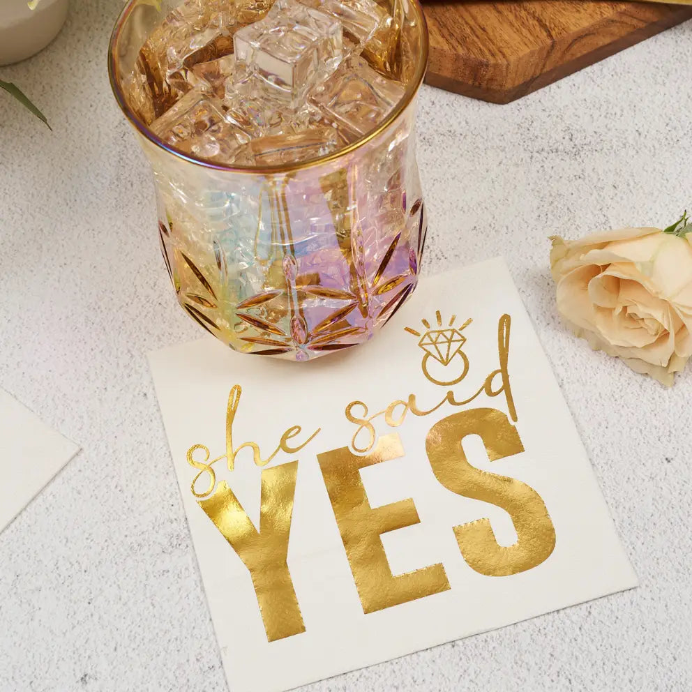 Cocktail Napkins | She Said Yes