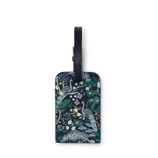 Peacock Luggage Tag