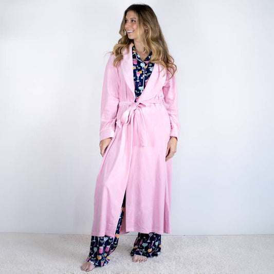 Classic Harbin Robe | Light Pink