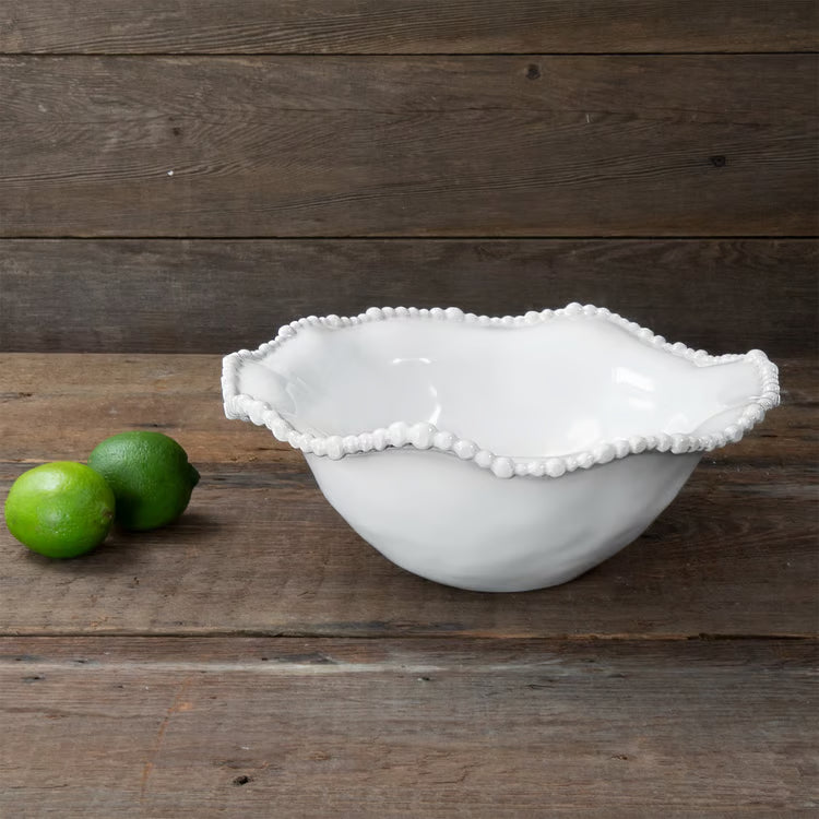 VIDA Alegria Medium Bowl | White