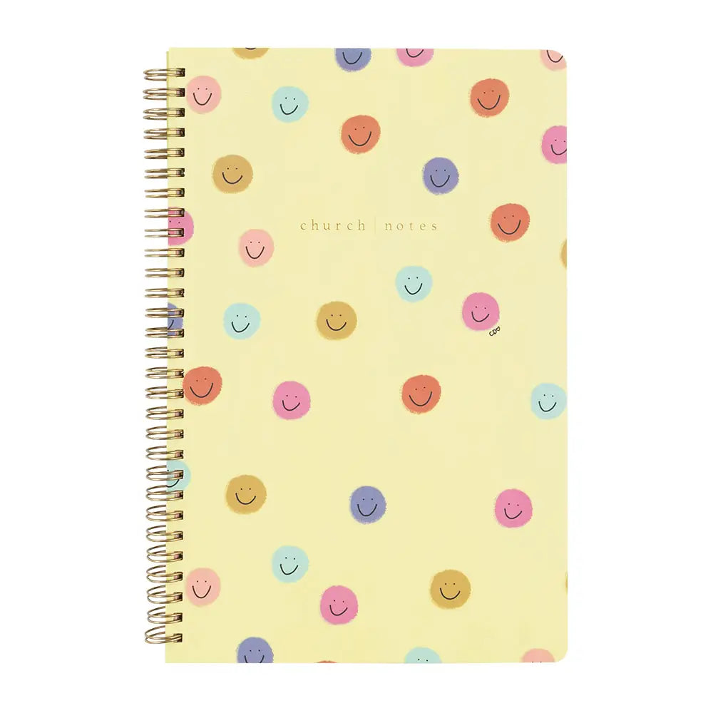 Smiley Notebook | Church Notes – Eliza B's