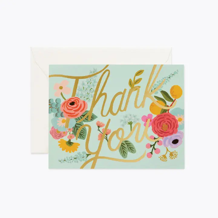 Boxed Set of Thank You Cards | Mint Garden