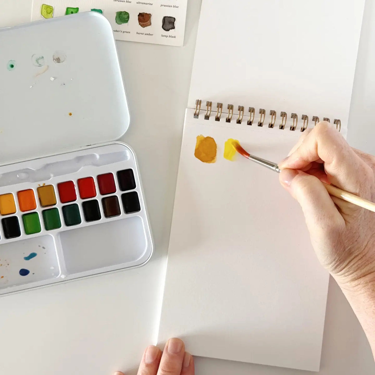 Spiral Watercolor Paper Pad | 5x7