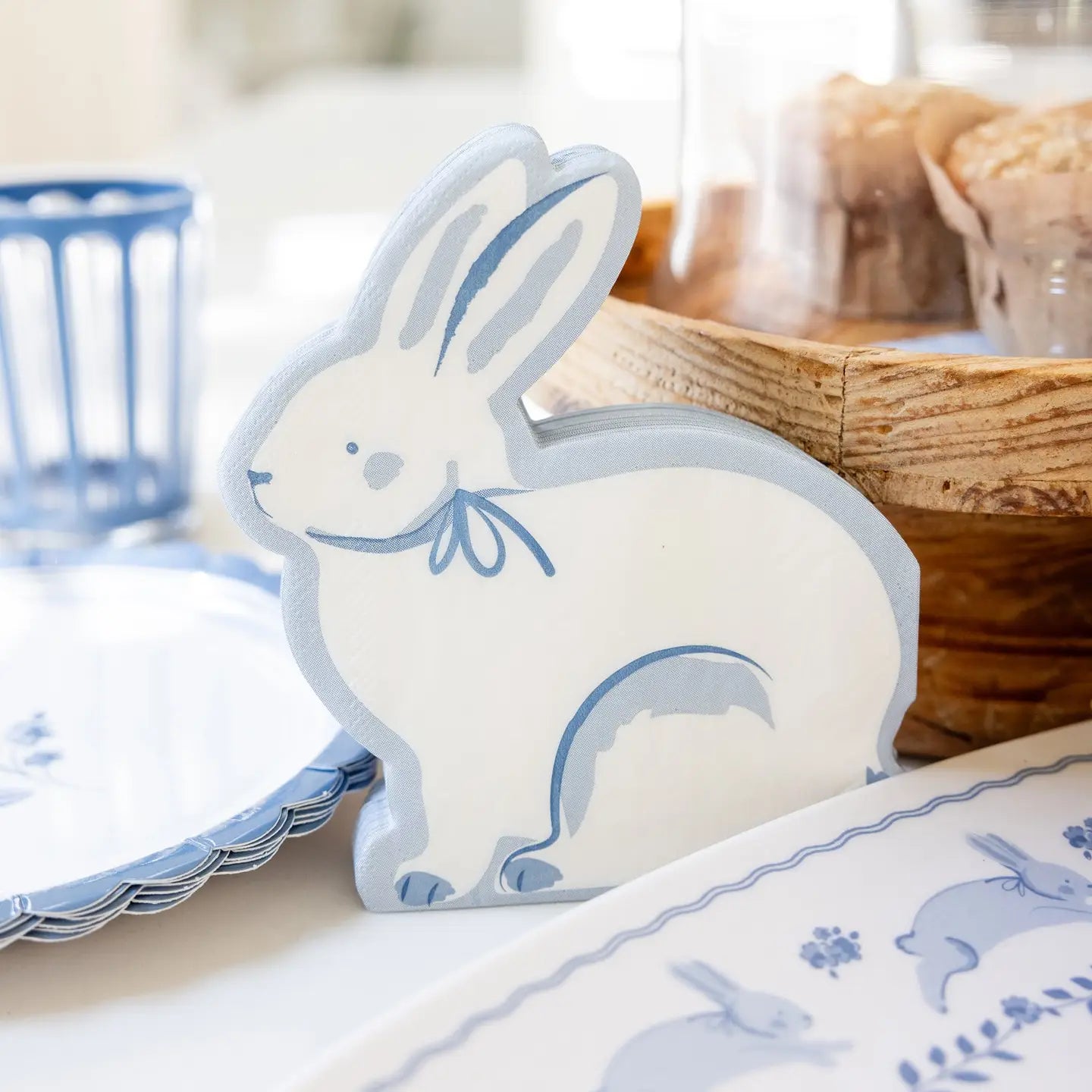Bunny Shaped Dinner Napkin