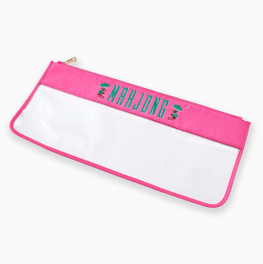 Mahjong Bag | Pink Monkey