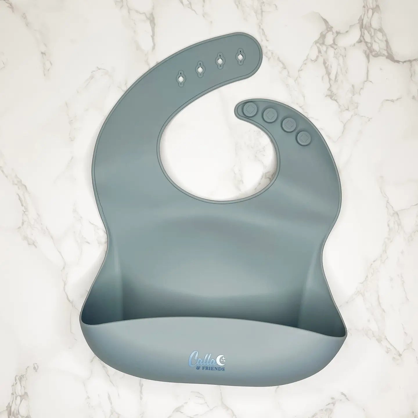 Catch All Bib | Cloud Gray