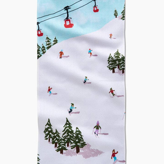 Bar Towel | Winter Skiing Trip
