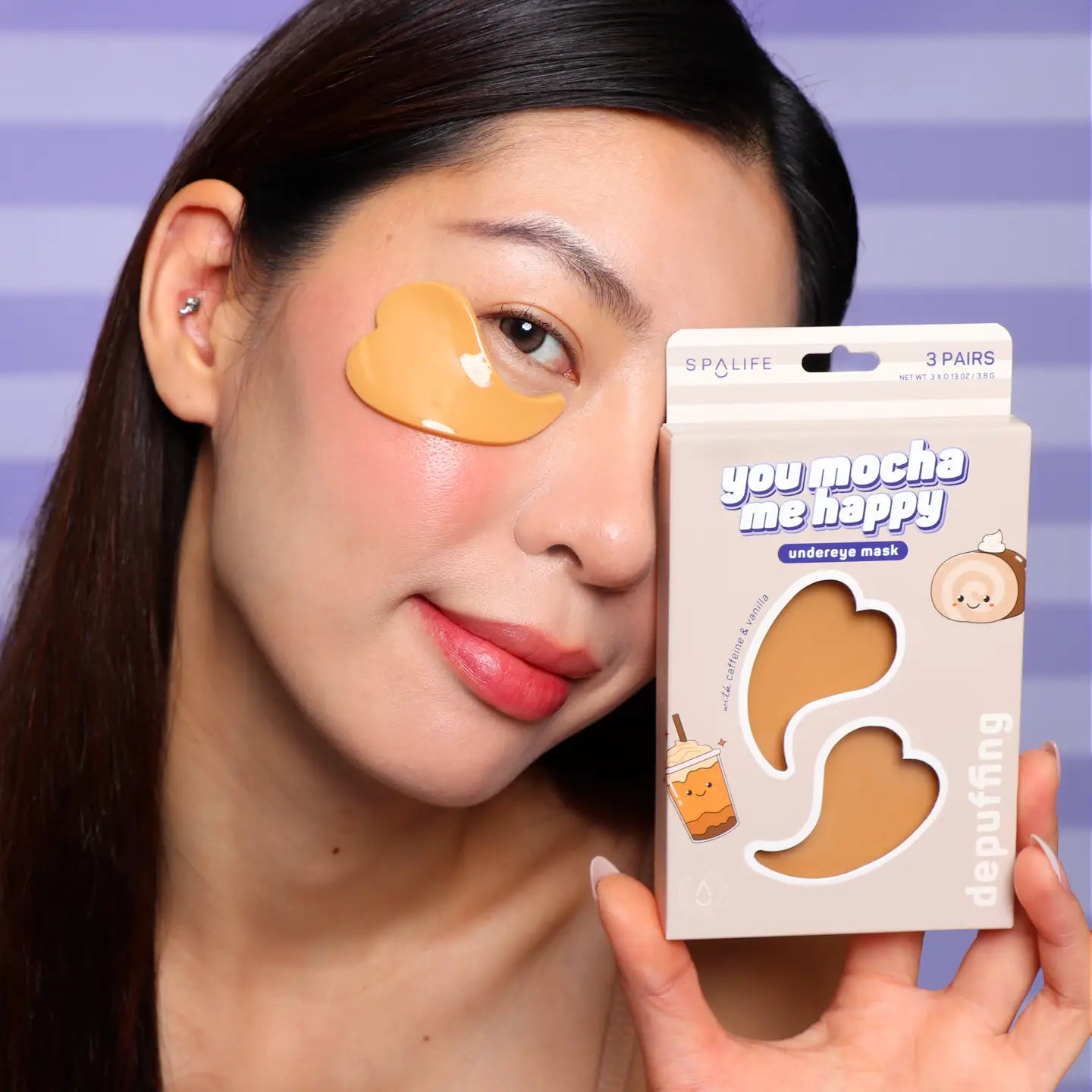 U Mocha Me Happy Depuffing Undereye Patches