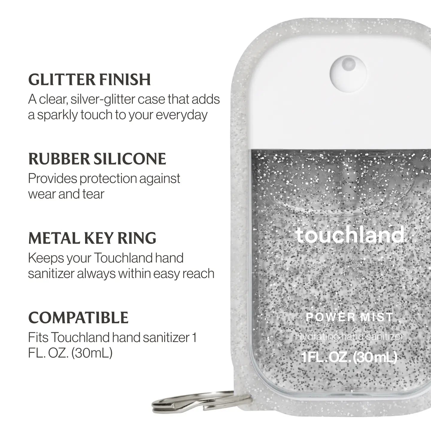 Touchland Hand Mist Case | Frosted Sparkle
