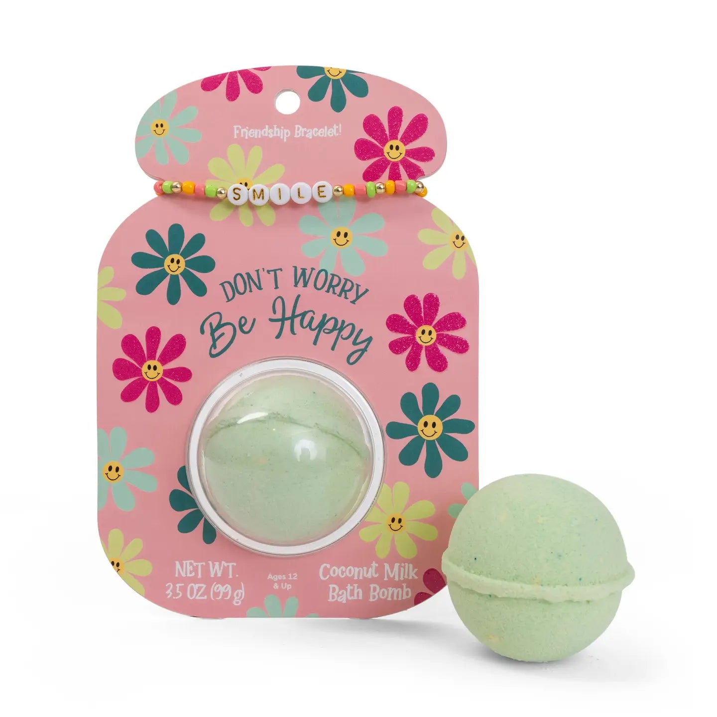 Friendship Bracelet Bath Bomb | Be Happy