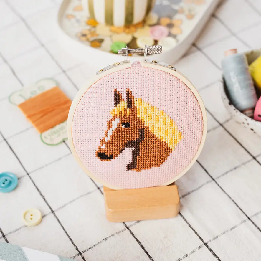 Beginner Horse Cross Stitch Kit