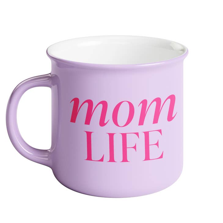 Campfire Coffee Mug - Mom Life