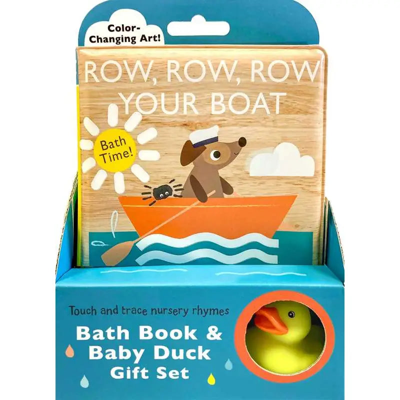 Bath Book & Baby Duck Gift Set | Nursery Rhymes