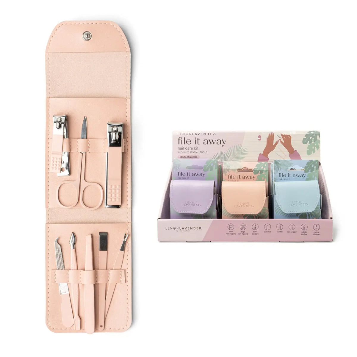 File It Away Nail Care Kit | Assorted Colors