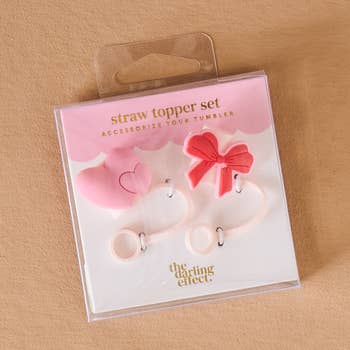 Straw Topper Set | Sweet & Sassy