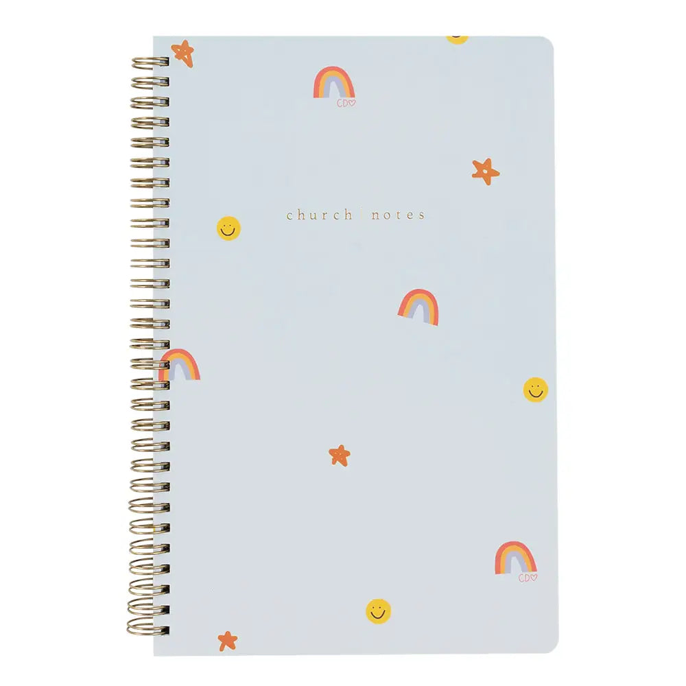 Happy Icons Notebook | Church Notes